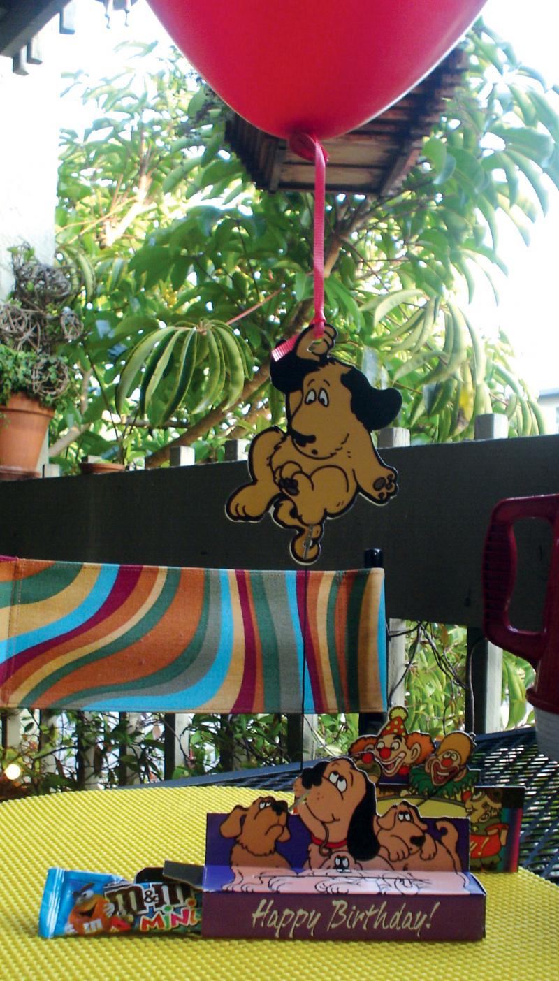 The Original Balloon Buddy - Balloon Anchor/Party Treat Box